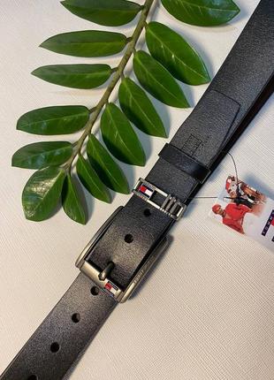 Ремень мужской из натуральной кожи, ремень в стиле томми хилфигер