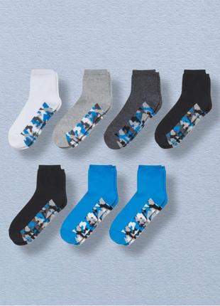 7 пар якісні дитячі шкарпетки фірма с&a  31 32 33  36 37 38 39