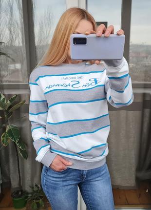 Свитшот/лонгслив в полоску