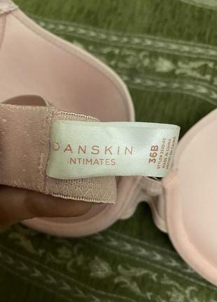 Шикарный, базовый, бюстгальтер, нежно разового цвета, от бренда: danskin.10 фото