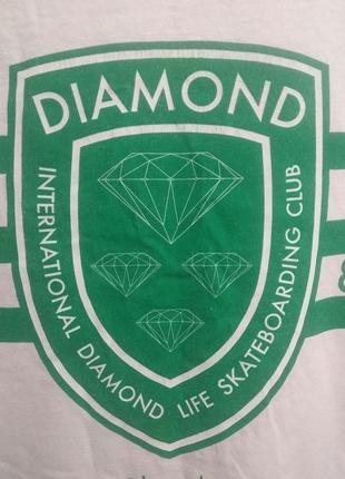 Футболка diamond supply co, клуб скейтбординга, international life7 фото