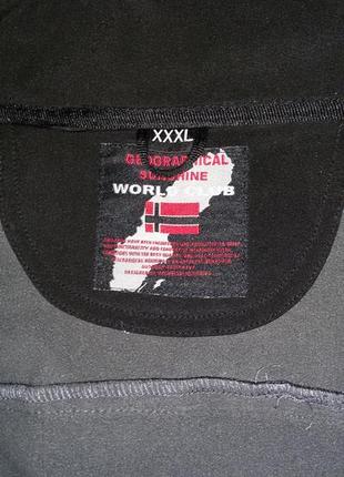 Куртка демисезонная geografhical sunshine world club(норвегия) размер xxxl, 54-56