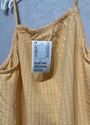 Платье сарафан летнее на бретелях h&amp;m 4