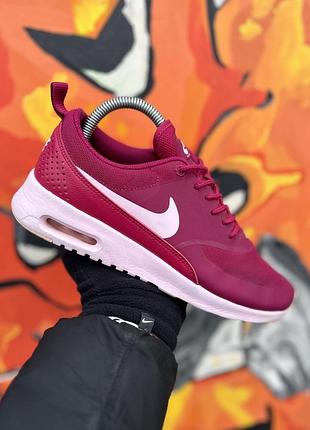 Nike air max thea кроссовки 38 размер оригинал малиновые