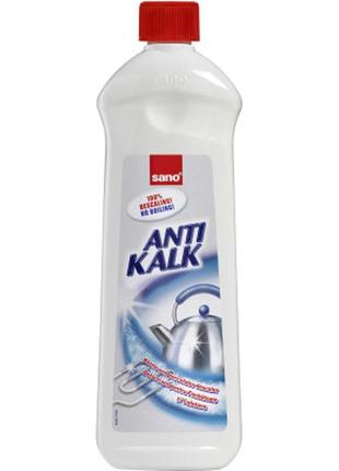 Средство для чистки чайников sano anti kalk kettle 700 мл (7290000286297)1 фото