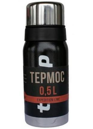 Термос tramp expedition line 0.5 л black (trc-030-black)