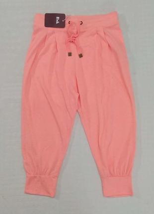 Штани від bershka, напівкотон, вкорочені, нові