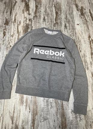 Женский свитшот reebok кофта толстовка лосины tech fleece modern dri fit8 фото