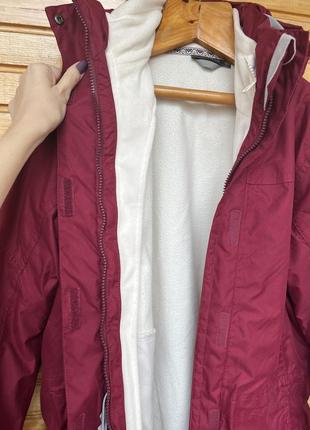 Бордовая курточка-ветровка 2в12 фото