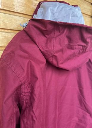 Бордовая курточка-ветровка 2в19 фото
