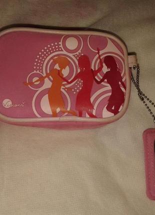 Косметичка орифлейм рожева маленька з дзеркалом