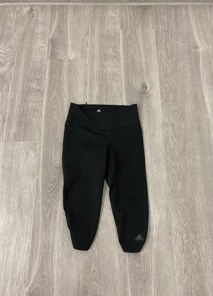 Спортивні жіночі  женские бріджі капрі капри  для бігу adidas