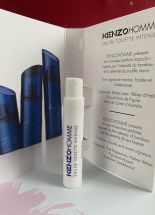 Kenzo homme intense edt. 1ml2 фото