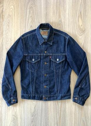Мужская винтажная джинсовая куртка levis vintage