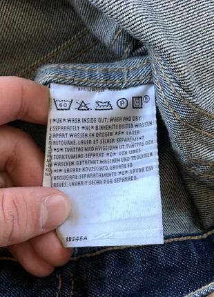 Мужская винтажная джинсовая куртка levis vintage6 фото