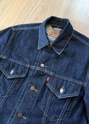 Мужская винтажная джинсовая куртка levis vintage4 фото