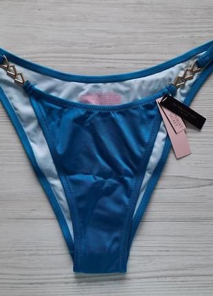 Високі плавки бразиліана victoria's secret оригінал l колір shoreline teal