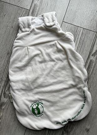 Велюровый спальный мешок