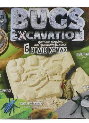 Раскопки набор для творчества bugs excavation жуки, укр., в кор. 18*24*5см