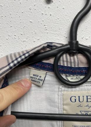 Мужская рубашка guess поло5 фото