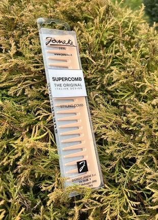 19 см гребінь janeke supercomb гребінець italy 🇮🇹 оригінал расческа гребень  см