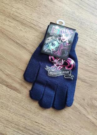 Детские перчатки весна осень для девочки кукла лолл lol disney, около 4-8