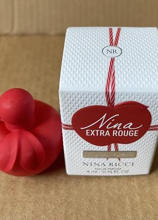 Nina ricci les belles de nina nina extra rouge парфюмированная вода 4ml2 фото
