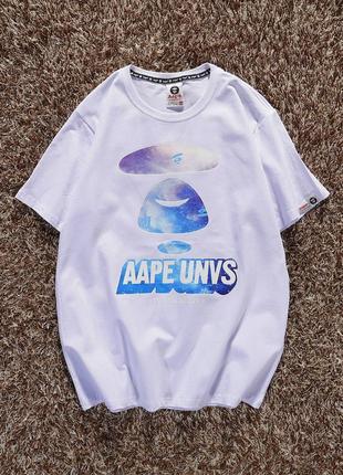 Футболка aape by a bathing ape unvs х tommy hilfiger  bape