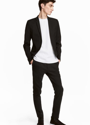 Костюмные брюки h&m, skinny fit!
