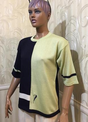 Оригінальний джемпер - вовна, micha (данія), розмір l