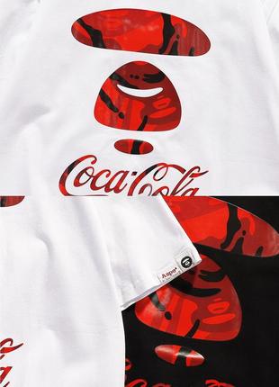 Футболки aape x coca-cola limited collection від bape. рідкісна серія10 фото