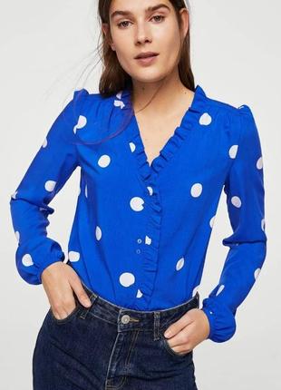 Сорочка горох з віскози mango, розмір m