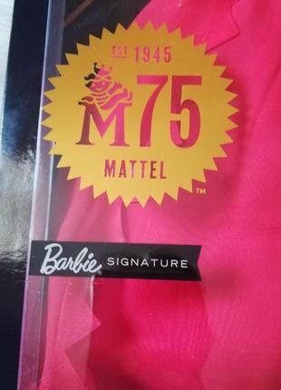 Коллекционная кукла barbie 75-летия mattel (gmm98)9 фото