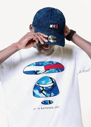 Футболки tommy hilfiger x bape by a bathing ape