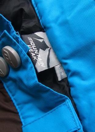 Зимние термо горнолыжные влагостойкие штаны брюки mountain peak
