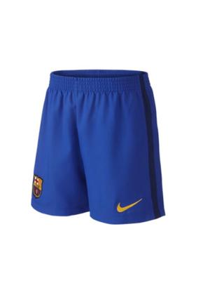 Спортивные футбольные шорты nike fcb away lb kit football club barcelona