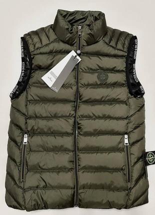 Жилет стеганый stone island