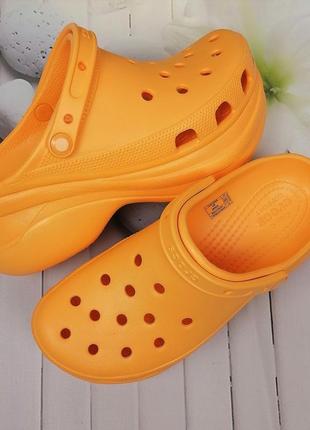 Купити жіночі крокси crocs bae classic оранж топ продажів