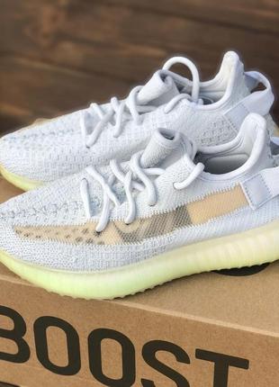 🌻кроссовки сетка текстильные adidas yeezy boost 350 v2 hyperspace