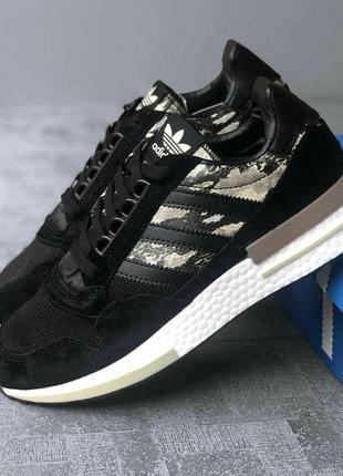 Кроссовки мужские adidas zx 500 rm black camo