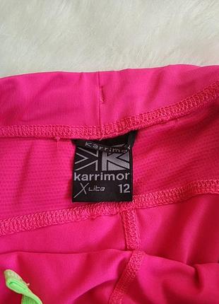 Спортивні шорти karrimor run x-lite рожевого кольору5 фото