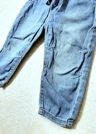 Lc waikiki брендовые детские штанишки - джинсы сине-голубые, на мальчика 12-18 месяцев boys denim6 фото