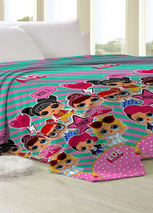 Детское плед-покрывало из микрофибры в г. днепр (lol, куклы лол)