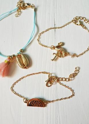 Браслетики набор 3 шт 4