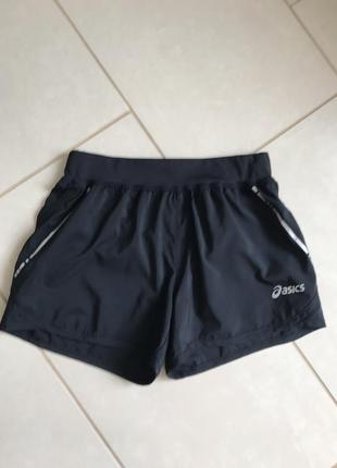 Шорти фірмові стильні asics розмір xs