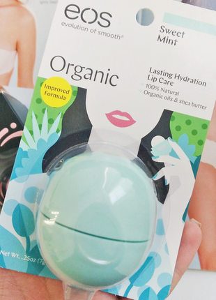 Eos бальзам для губ, солодка м'ята, (7 г)
