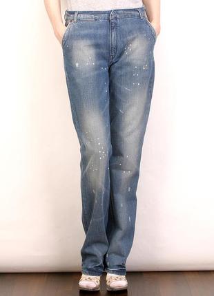 Blue blood нидерланды €249 женские джинсы 28/34 прямые бойфренды с дырками лето распродажа