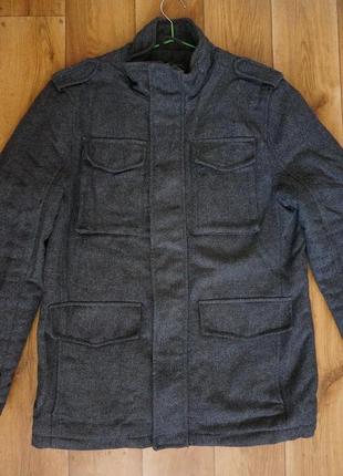 Продается мужское полушерстяное пальто angelo lituco (присутствует нюанс)