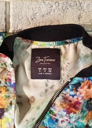 Zara ромпер куртка легкая роскошная3 фото