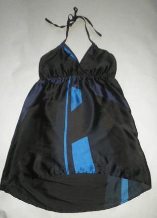 Атласный топ, майка, блуза